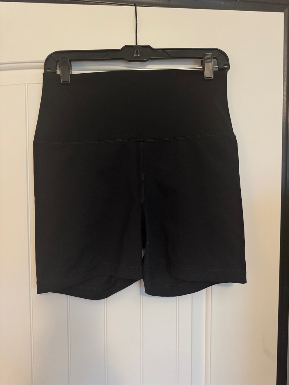 Yogalicious Black High-Rise Bike Shorts